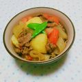 まあまま☆0403's cooksnap of when they made 牛肉じゃが♪簡単.