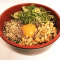 ❁Abake❁'s cooksnap of when they made カップ麺より早くできちゃう卵かけ蕎麦♪.