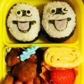 ☆たけのこちゃん☆'s cooksnap of when they made 妖怪ウォッチキャラ弁＊まんまるウィスパー.