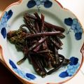カミツレ＊＊＊'s cooksnap of when they made わらびのアク抜きから醤油漬け.