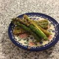 Amalka's cooksnap of when they made お箸がとまらない♪アスパラの胡麻和え.