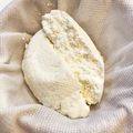 ぷにも。's cooksnap of when they made 牛乳で簡単！自家製リコッタチーズの作り方.