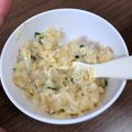 Saaaakin's cooksnap of when they made 離乳食完了期、たまごとわかめの雑炊.
