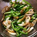 Anela777's cooksnap of when they made ちくわで☆無限ピーマン.