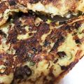 かけや's cooksnap of when they made 青い部分消費❣ネギチーズチヂミ.