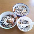 花丸くん❀'s cooksnap of when they made 簡単炊き込まないまぜるだけひじきご飯☆.
