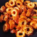 こうき君のママ's cooksnap of when they made ずぼら管理栄養士の節約ちくわチリ.