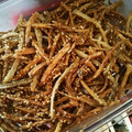 ☆megrim☆'s cooksnap of when they made やみつき揚げごぼうの甘辛【作り置き】.
