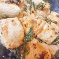 クックYUVV9D☆'s cooksnap of when they made 鶏むね肉の梅ポン酢炒め.