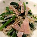 ちゃらちぴ's cooksnap of when they made モヤシとほうれん草のナムル.