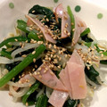 ちゃらちぴ's cooksnap of when they made モヤシとほうれん草のナムル.