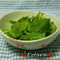 こたらパッド's cooksnap of when they made サラダほうれんそうで♪バルサミコ酢サラダ.