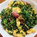 fukuphone's cooksnap of when they made 菜の花とホタルイカ炒め.