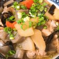 クックA3UOC8☆'s cooksnap of when they made ホッとする味～。鶏肉と大根の煮もの.