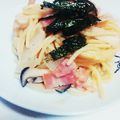 エムキチ☆'s cooksnap of when they made バター醤油の和風パスタ.