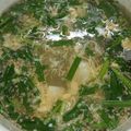 しろはる。's cooksnap of when they made にら玉中華スープ♪.