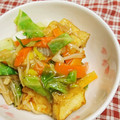 徒然ひろにゃ♪'s cooksnap of when they made 厚揚げと白菜のあんかけ.