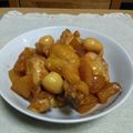 moconaho's cooksnap of when they made 健康美人♡鶏手羽と大根の甘酢煮.
