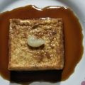 トラケ's cooksnap of when they made お手軽☆厚揚げのにんにくポン酢.