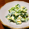 猫のオソマ's cooksnap of when they made ＊菜の花さんとたまごちゃんのマヨサラ＊.