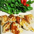 まゆまんま's cooksnap of when they made 低糖質！鶏モモの卵はさみ焼き.