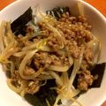 マダムキュリー's cooksnap of when they made ひき肉ともやしだけ丼♪.