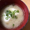 なでしこ322's cooksnap of when they made たたき蓮根のお味噌汁.
