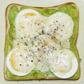 ヤス＠武州川崎's cooksnap of when they made ❁アボカド卵チーズトースト❁.