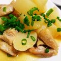 あっきー5296's cooksnap of when they made 鶏もも肉と大根のほっこり煮.