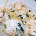 沼＠はっぱ's cooksnap of when they made 葱と生姜が香る❤しらすの混ぜご飯.