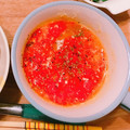 miki♡♩'s cooksnap of when they made レンジで簡単✨トマト丸ごと美容スープ✨.