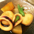 さってぃーん's cooksnap of when they made 生姜を効かせた イカと大根と里芋の煮物♪.