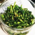 もち米太郎's cooksnap of when they made 菜の花のからし和え.