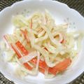 ジョングレ's cooksnap of when they made 千切り大根とカニカマのポン酢和え.