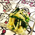 はるじょんママ's cooksnap of when they made もやしとにらの和え物.