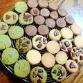 fukuphone's cooksnap of when they made 簡単♪さっくりクッキー（プレーン&抹茶）.
