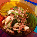 やまさきお's cooksnap of when they made 簡単！オクラと茗荷のわさびあえ.
