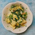 プーまま☆'s cooksnap of when they made ニラ卵葱炒めーはんぺん入りー.