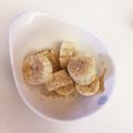 LuckyBerry's cooksnap of when they made ☆バナナの白ごま和え☆.