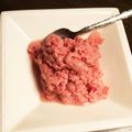 メーリ's cooksnap of when they made イチゴのアイスクリーム♪.