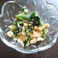 ゆなほむcrea's cooksnap of when they made 厚揚げでコク♪韮と胡桃のスピード白和え.
