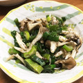 YUKIKI☆'s cooksnap of when they made 長ネギの青い部分で☆ネギきのこ.