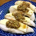 YUKIKI☆'s cooksnap of when they made おつまみに！ささみチーズ粒マスタード添.