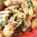 クックLEV158☆'s cooksnap of when they made ちくわとセロリの天ぷら.