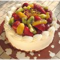 katz/cat's cooksnap of when they made ☆デコレーションケーキ☆.