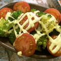 ☆Rokko☆'s cooksnap of when they made 簡単１品！ブロッコリーとトマトのマヨ焼き.