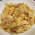 めぇちゃん49's cooksnap of when they made 鶏むね肉で親子丼♪簡単基本やわらかい.
