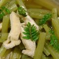 kuragenoie's cooksnap of when they made フキと厚揚げの煮物.