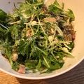 オーガベル's cooksnap of when they made 大好評♡水菜のうまうまガーリックサラダ.