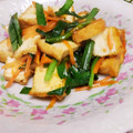めみたん☆'s cooksnap of when they made 厚揚げとニラのスタミナ炒め♪.